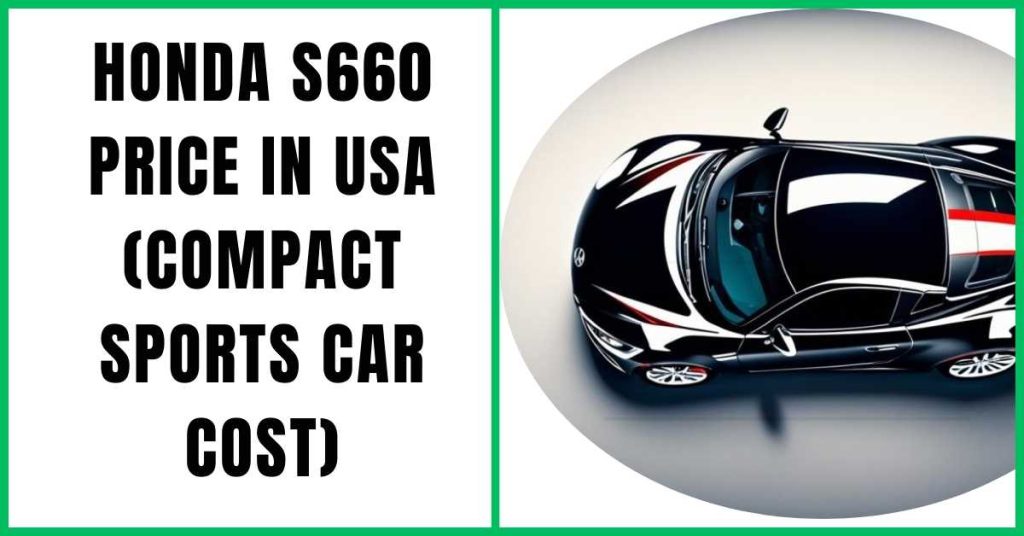 Honda S660 Price in USA