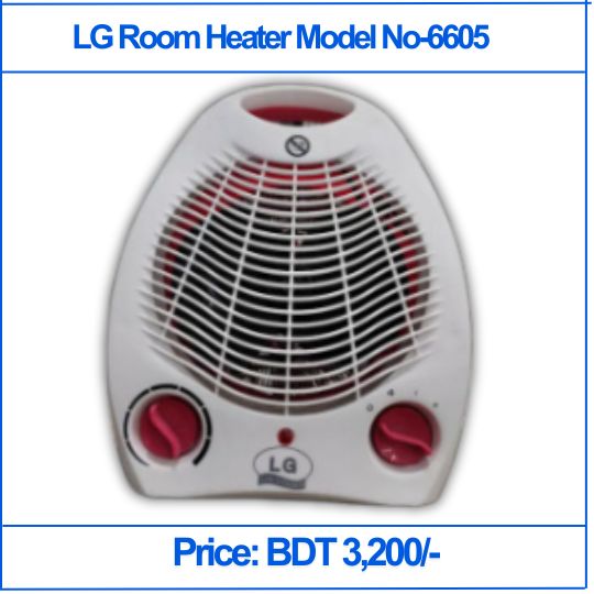 LG Room Heater Model No 6605